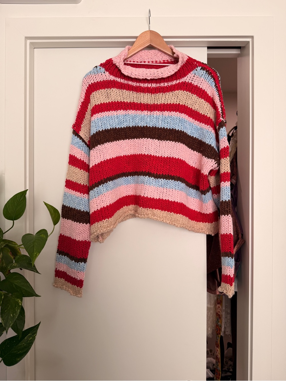 Striped Opal Rollneck Free People